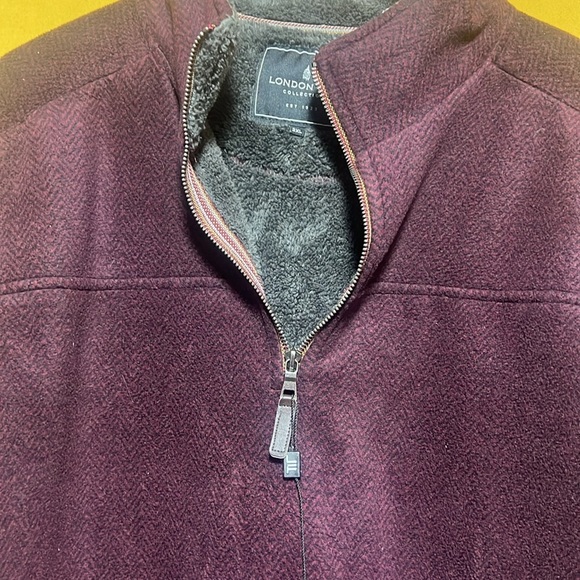 London fog 1/2 zip sweater - Picture 2 of 5